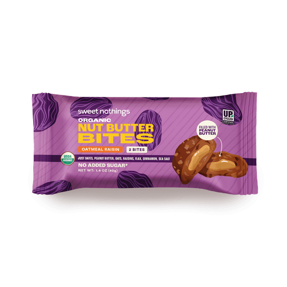 Sweet Nothings Oatmeal Raisin Nut Butter Bites, 1.4 oz