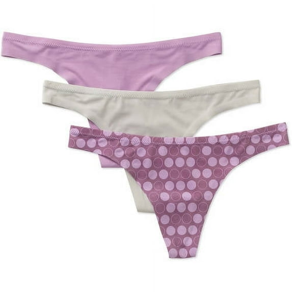 Sweet Nothings Women's Thong Panties - 3 Pack
