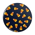 thumbnail image 1 of Sweet Orange Candy Corn Pattern Pinback Button Pin, 1 of 4