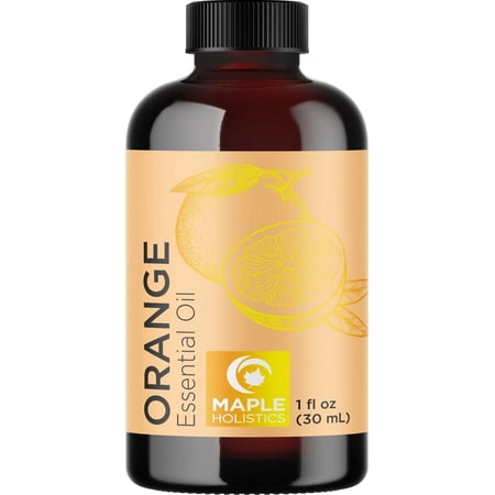Sweet Orange Essential Oil Blend - Maple Holistics Orange Essential Oil for Diffuser - Vitamin C Citrus Essential Oils for Home Aromatherapy 1 fl oz