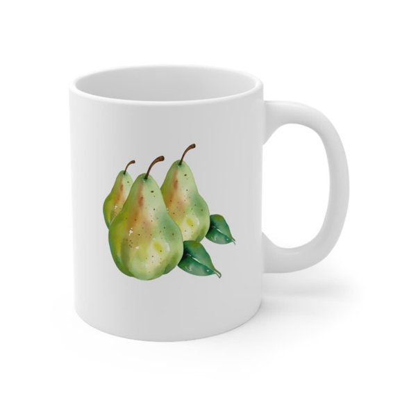 Sweet Pairing The Pears Ceramic Mug oz.