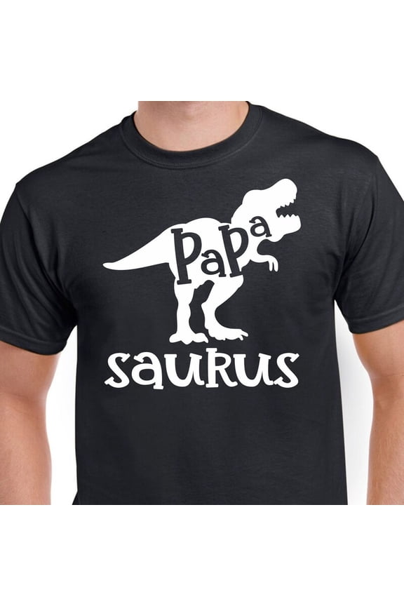 Sweet Papasaurus Dinosaur Funny Fatherhood Humor Graphic T Shirt Tee,for men and women up to 5XL