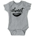 thumbnail image 1 of Sweet Pea Adorable Food Lover Cute Romper Boys or Girls Infant Baby Brisco Brands 24M, 1 of 6