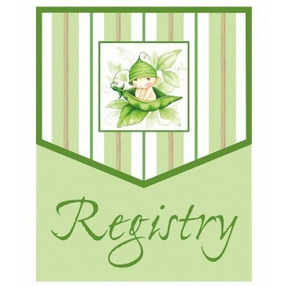 Sweet Pea Baby Shower Keepsake Registry