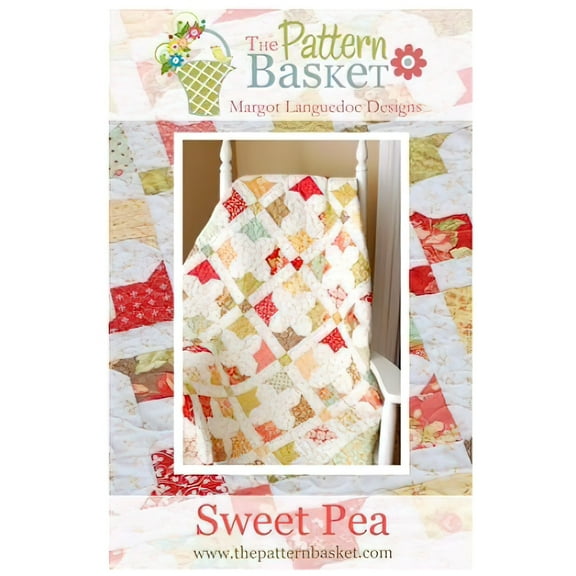 Sweet Pea Quilt Pattern by The Pattern Basket
