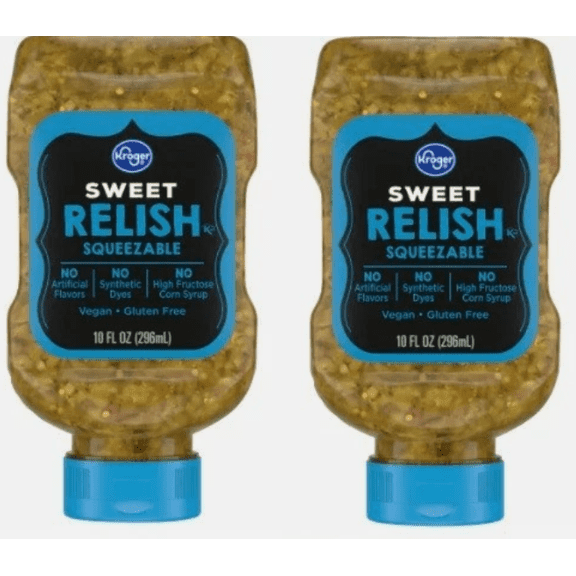 Sweet Pickle Relish 2 Pack 10 oz