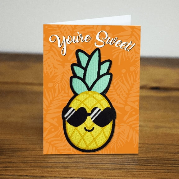 Sweet Pineapple Embroidered Patch by Lifebeats