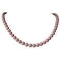 thumbnail image 1 of Sweet Pink Rhodochrosite 6mm Bead 8" Strand, 1 of 5