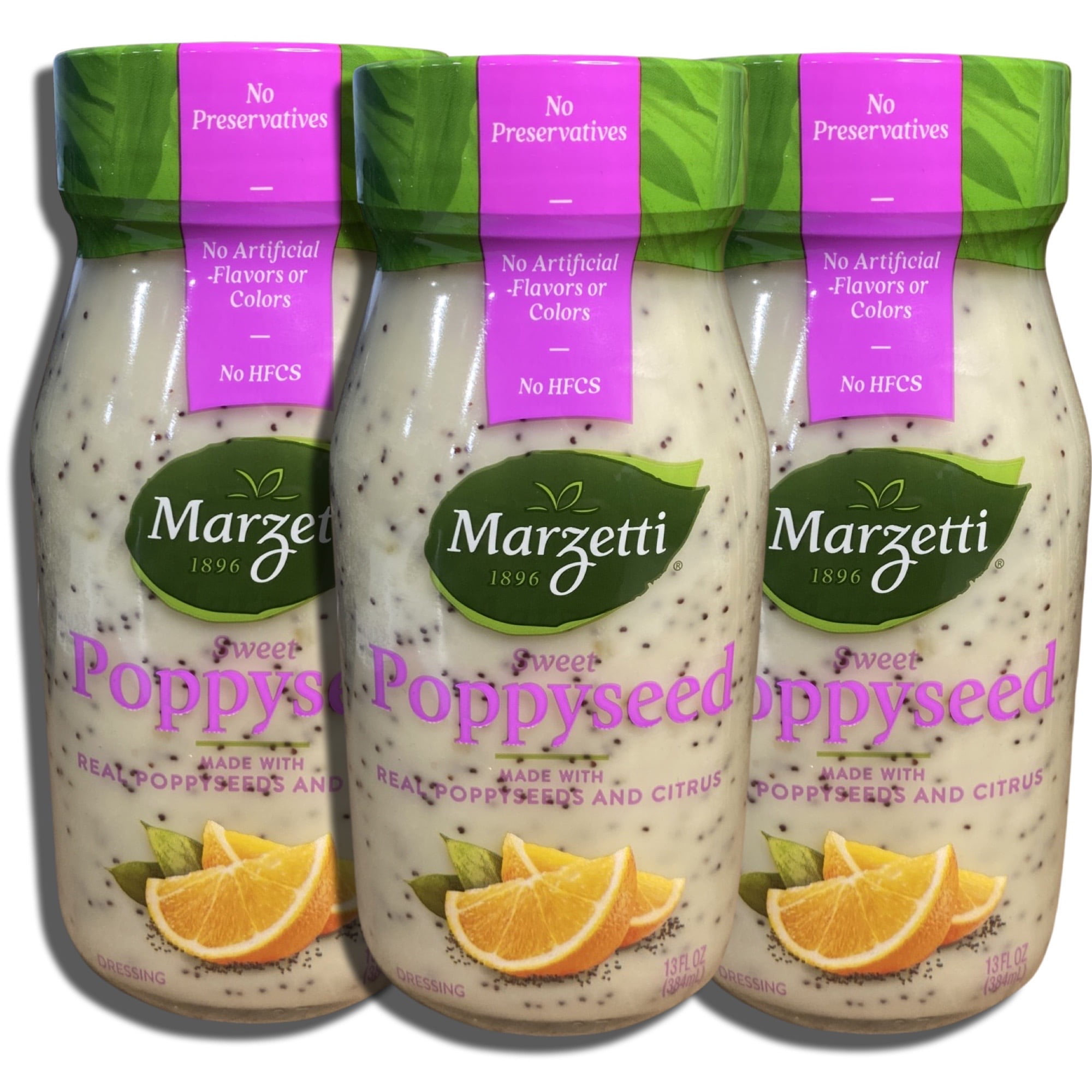 Sweet Poppyseed Salad Dressing 13 Ounce Jar Value Pack of 3