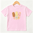 thumbnail image 1 of Sweet Popsicles Leopard Girls Graphic Tee, Cute Summer Ice Pops 100% Cotton Kids Short Sleeve T-Shirt, 1 of 5