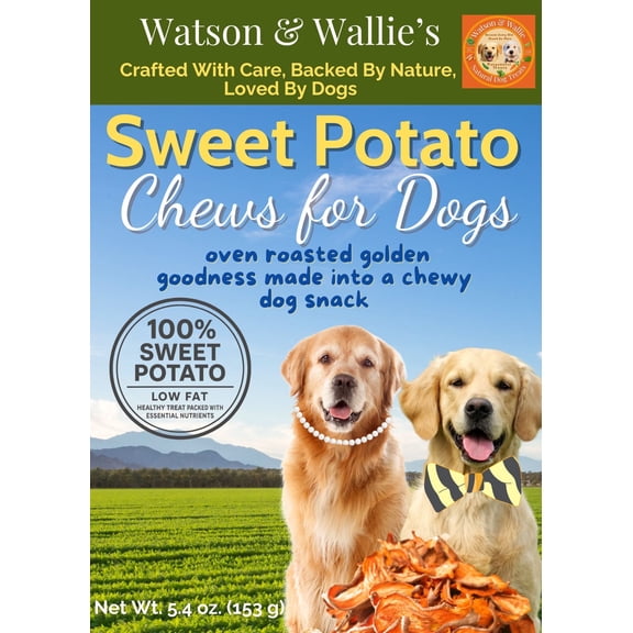 Sweet Potato Chews for Dogs, 5.5 oz.
