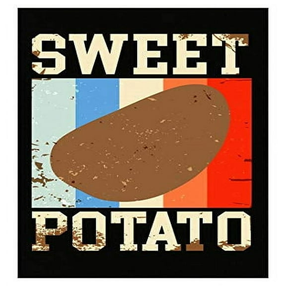 Sweet Potato Humor Poster - Wall Decor for Food Lovers Gift