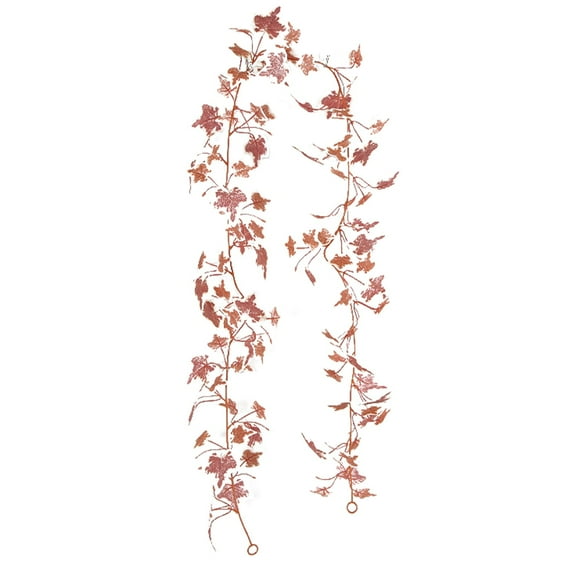 Sweet Potato Leaf Rattan Vines - Thanksgiving Decoration, /Silk Material, Realistic, for Home/Wedding/Party/Balcony