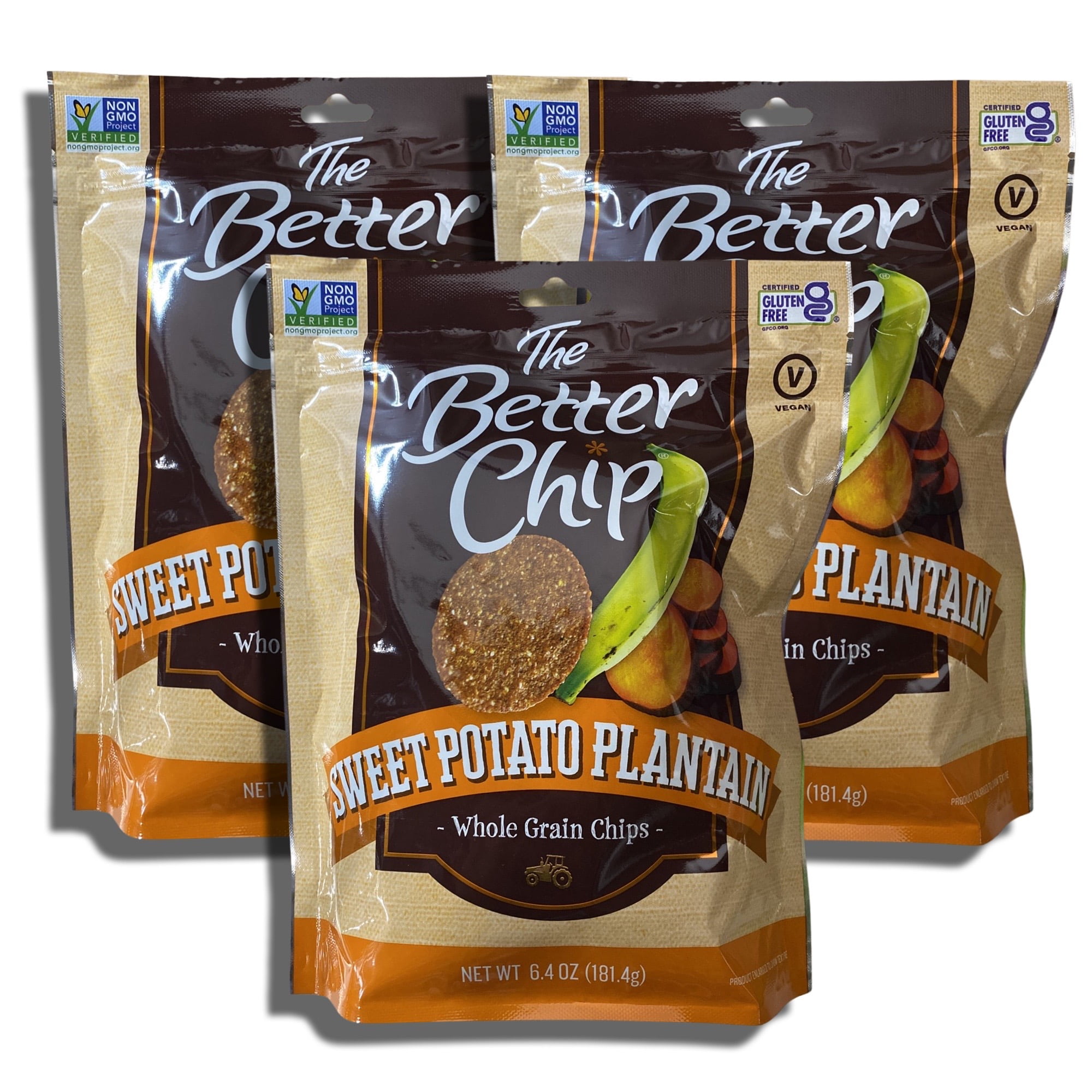 Sweet Potato Plantain Chips by The Better Chip Bundled by Tribeca