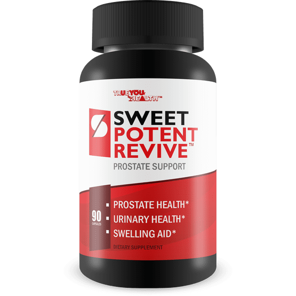 Sweet Potent Revive - Our Best Prostate Support Supplement for Mens Health - Advanced Prostate Supplements for Men - Prostate Health Supplements for Men Prostate Pills for Prostate Health