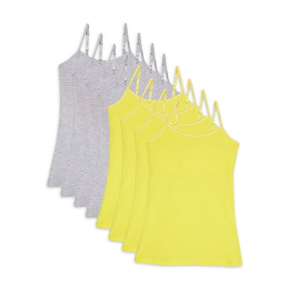 Sweet Princess Girls Camisoles 8-Pack, Sizes 4-16