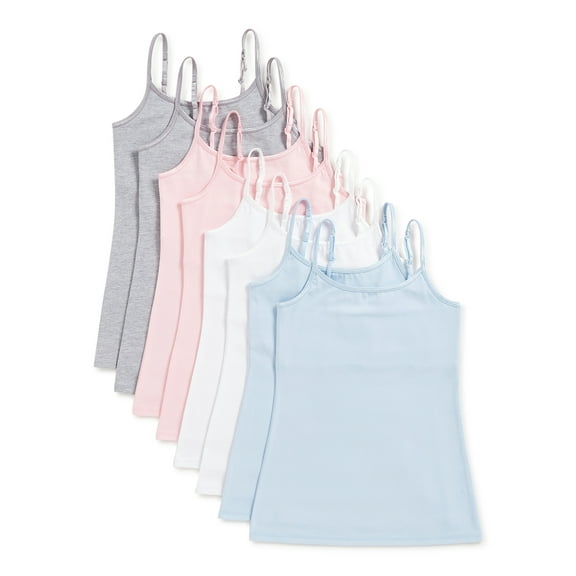 Sweet Princess Girls Camisoles 8-Pack, Sizes 4-16