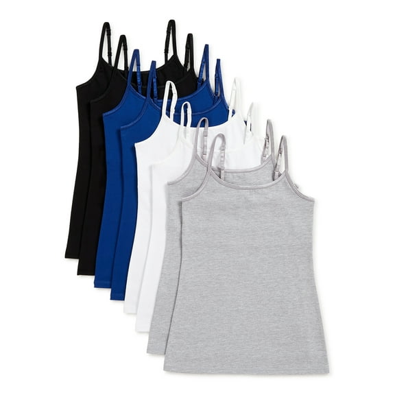 Sweet Princess Girls Camisoles 8-Pack, Sizes 4-16