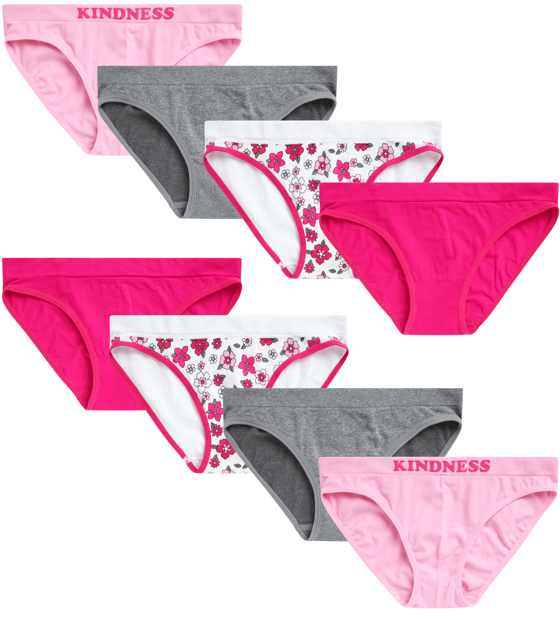 Sweet Princess Girls' Nylon/Spandex Seamless Bikini Underwear