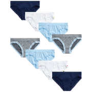 Sweet Princess Girls' Nylon/Spandex Seamless Bikini Underwear Panties (8 Pack)
