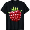 thumbnail image 1 of Sweet Raspberry Halloween Fruit Costume Raspberry Squad T-ShirtPure cotton short-sleeved shirts for both men and women, 1 of 6