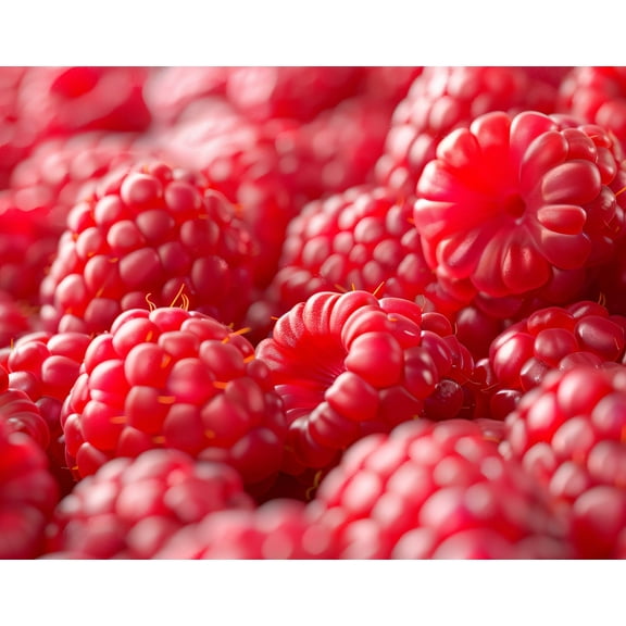 Sweet Raspberry Seedlings to Grow - Easy to Grow Rooted Plants - Grow Delicious Raspberry Fruits (1 Seedling)