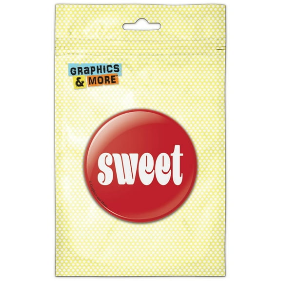 Sweet Red Pinback Button Pin Badge