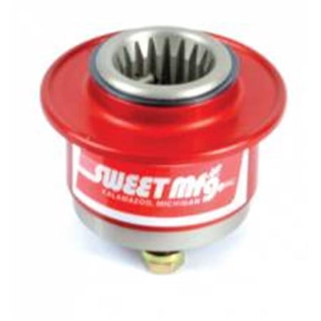 Sweet Red Steering Wheel Quick Release Hub for Sweet Adjustable Steering Column - Aluminum