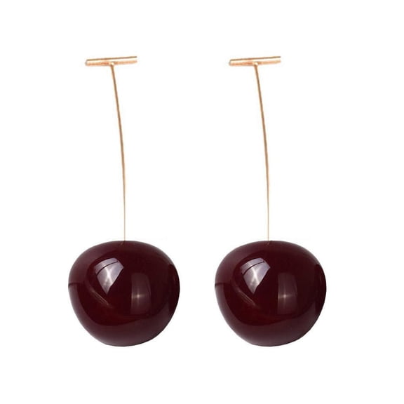 Sweet Resin Dangle Ear Stud Women Fruit Drop Earrings Jewelry Gift R3Z3