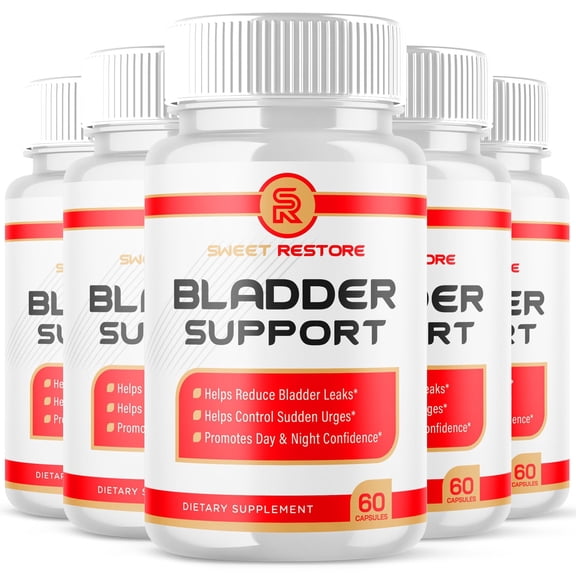 Sweet Restore Bladder Support Advanced Formula Pills Max Strength Wellness Support Supplement 300 Capsules