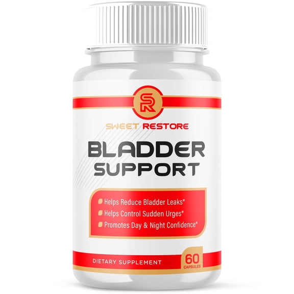 Sweet Restore Bladder Support Advanced Formula Pills Max Strength Wellness Support Supplement 60 Capsules