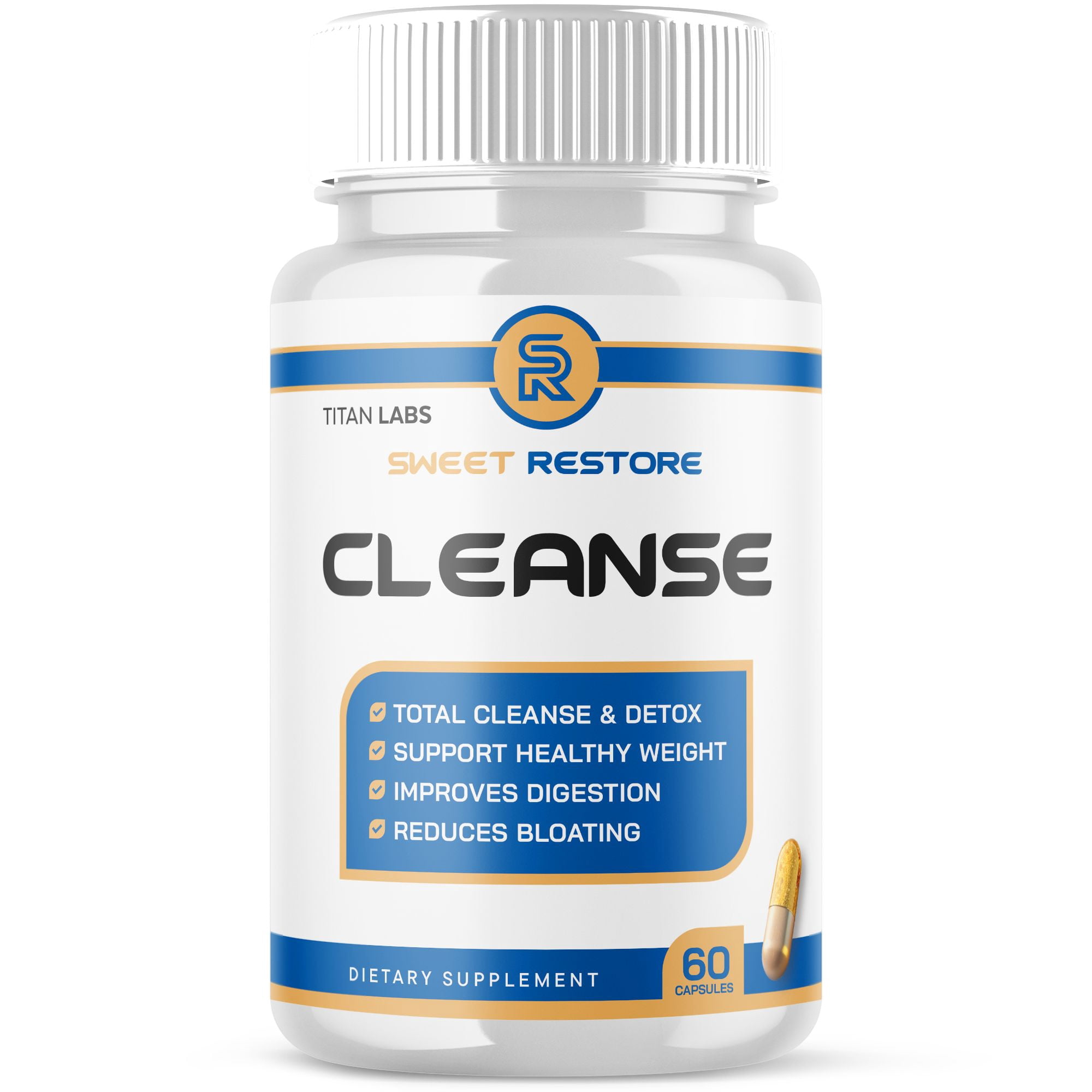 Sweet Restore Cleanse Pills Advanced Formula Vitamin Supplement 60 ...