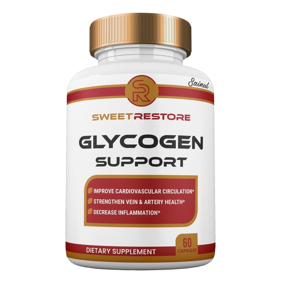 Sweet Restore Glycogen Support Capsules, Maximum Strength SweetRestore Supplement Pills, 1 Month Supply (1 Pack)