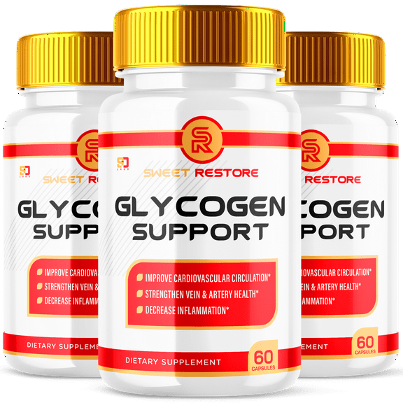 Sweet Restore Glycogen Support Supplement Joint Support 180 Capsules