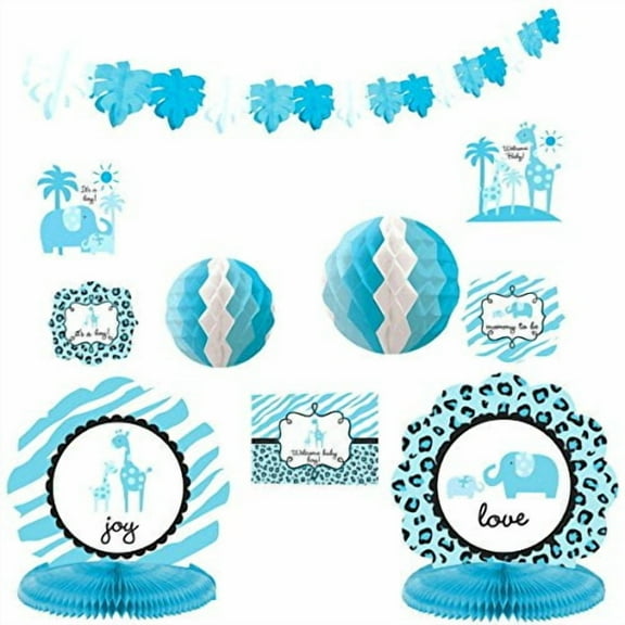 Sweet Safari Boy Room Decorating Kit