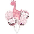 thumbnail image 1 of Sweet Safari Girl Balloon Bouquet - Party Supplies, 1 of 2