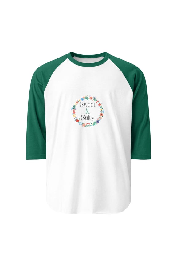 Sweet Salty | 3/4 Sleeve Raglan Shirt