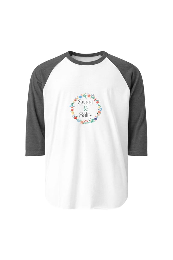 Sweet  Salty | 3/4 Sleeve Raglan Shirt