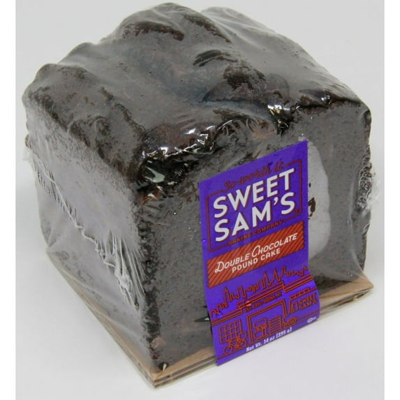 Sweet Sams Double Chocolate Pound Cake -- 4 per case.