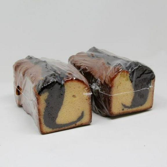 Sweet Sams Presliced Marble Pound Cake -- 16 per case