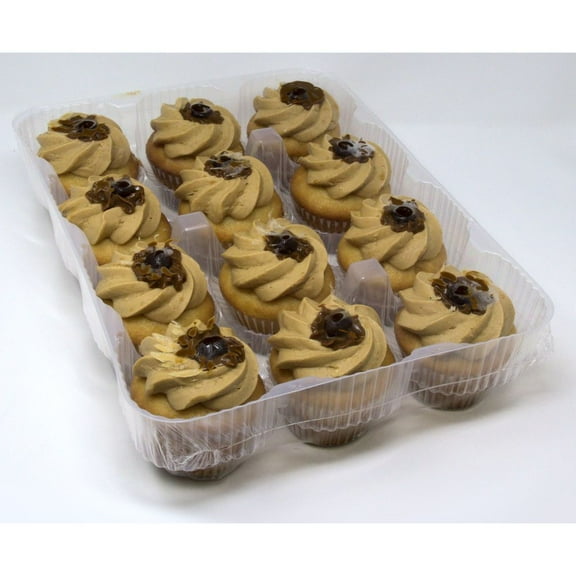 Sweet Sams Salted Caramel Cupcake -- 12 per case.