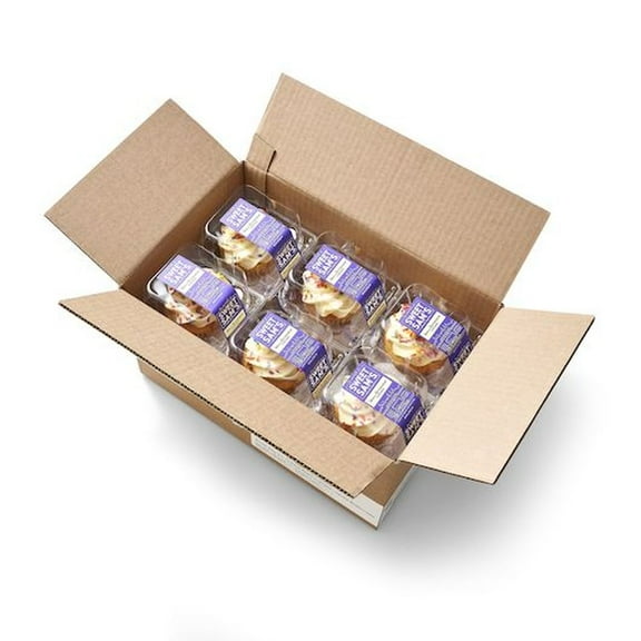 Sweet Sams Vanilla Buttercream Large Cupcake -- 12 per case