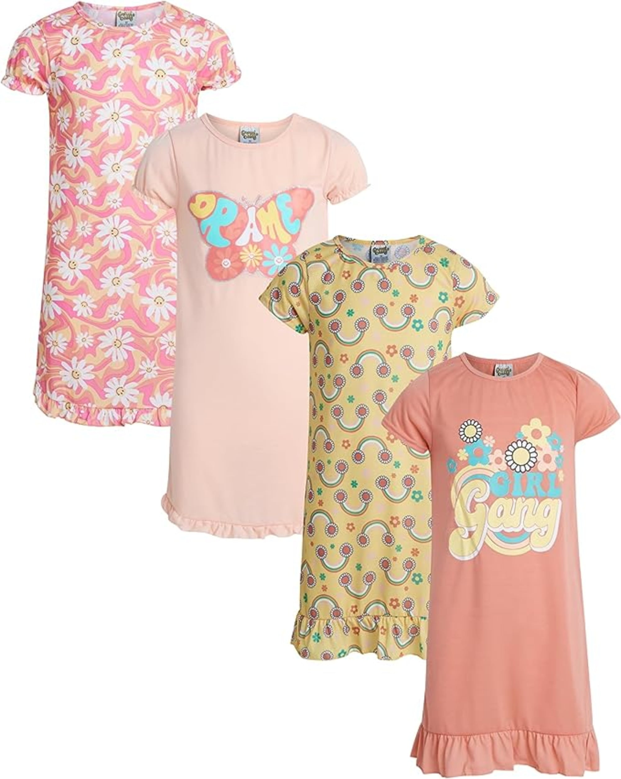 Girls Piece Short Sleeve Sleep Shirt Nightgown Nigeria Ubuy
