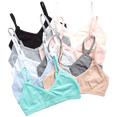 thumbnail image 1 of Sweet & Sassy Girls Seamless Training Bra Cami Training Bra Stretch Performance Seamless Bra 9 Pack, 1 of 7