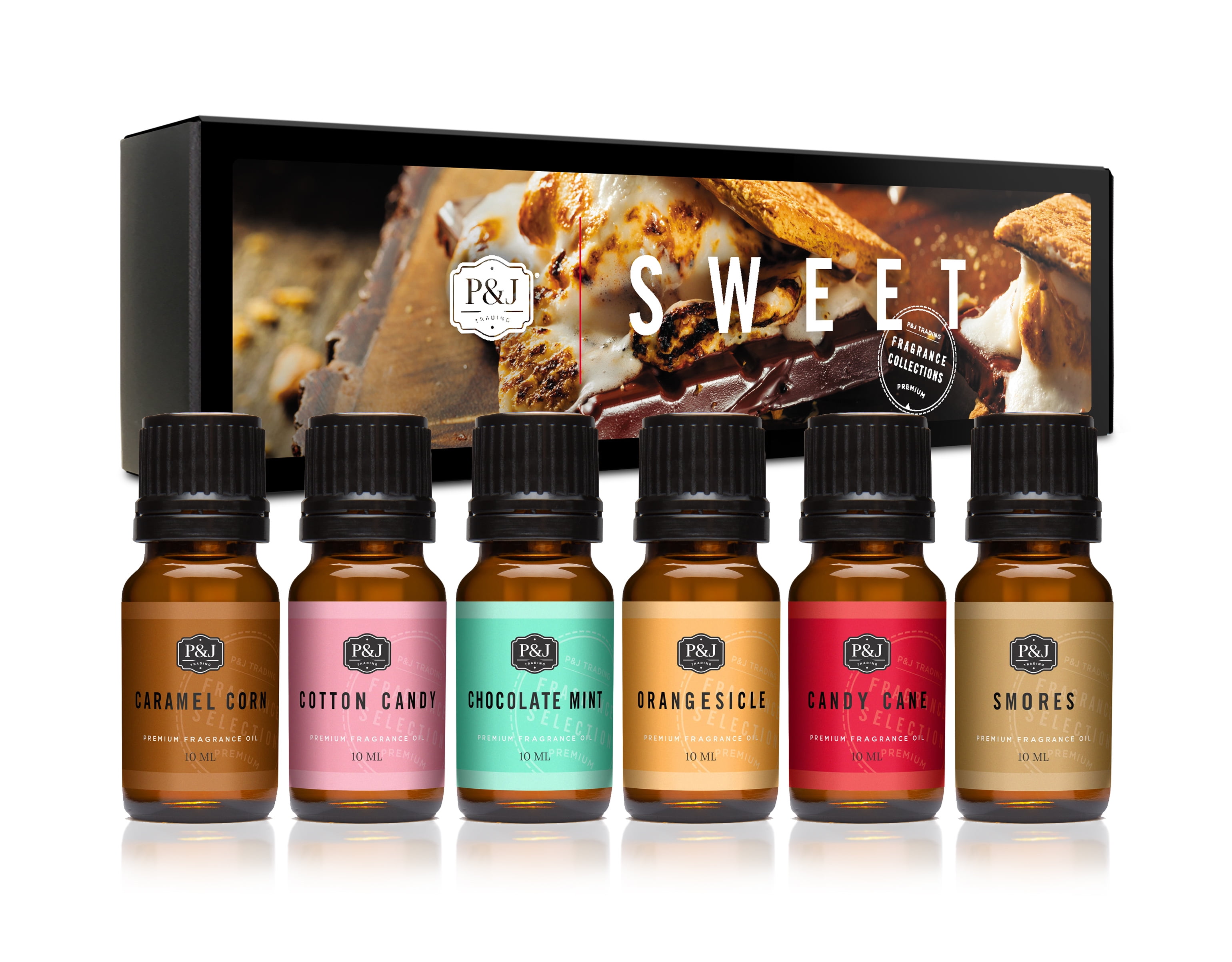 Sweet Aromatic Essential Oil Set - 10ml Bottles