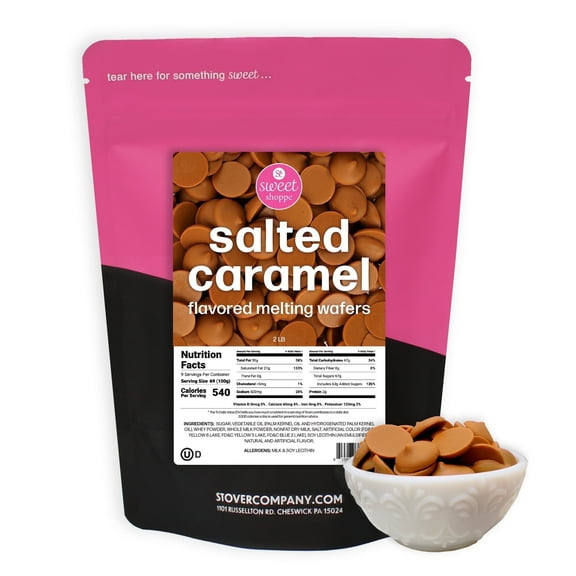Sweet Shoppe Salted Caramel Flavored Melting Wafers, 2 lbs