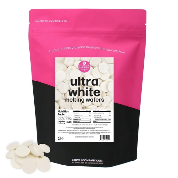 Sweet Shoppe Ultra White Vanilla Melting Wafers, 2 lbs