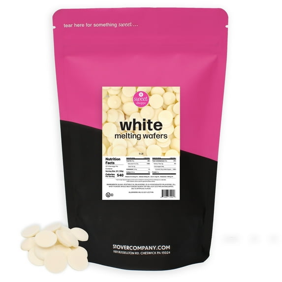 Sweet Shoppe White Vanilla Melting Wafers, 5 lbs