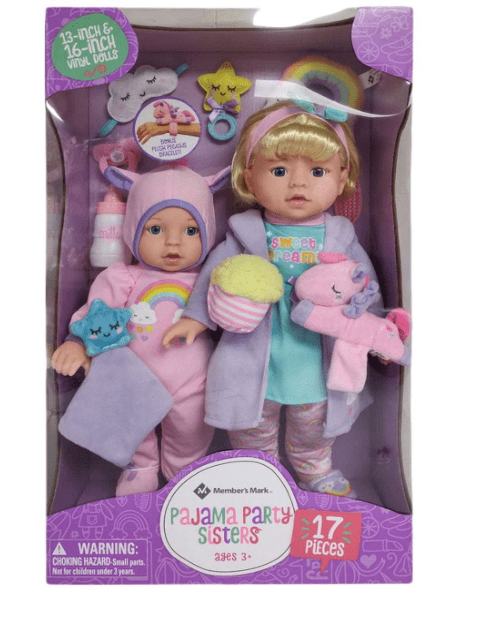 Celebrating twins deals vinyl doll set