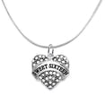 thumbnail image 1 of Sweet Sixteen, Genuine Austrian Cut Crystal Heart, The Perfect Gift On A Adjustable Cable Chain Necklace, Hyperallergenic-Safe, No Nickel, Lead, Or Cadmium In The Metal ©2015, 1 of 1